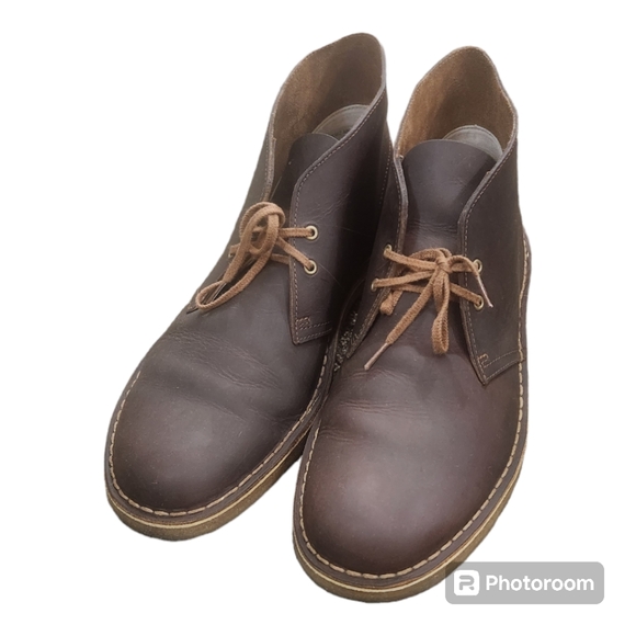 Clarks Original Desert Boot Evo Beeswax Leather Size 10.5 - Picture 2 of 6